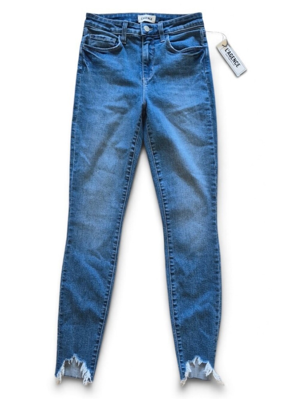 L'AGENCE Ruth High-Rise Straight Jeans Women’s Sz 28